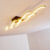 FLOW Ceiling light LED black, 2-light sources