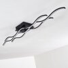 FLOW Ceiling light LED black, 2-light sources