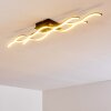 FLOW Ceiling light LED black, 2-light sources