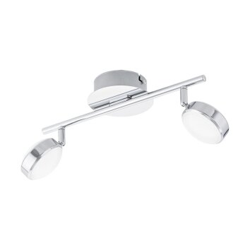 Eglo SALTO ceiling spotlight LED chrome, 2-light sources