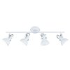 Reality ceiling spotlight white, 4-light sources