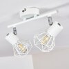 GULLSPANG Ceiling Light white, 2-light sources