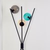 IROQUOIS Floor Lamp colourful, black, 3-light sources