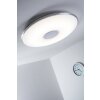 Trio Tokyo ceiling light LED chrome, 1-light source, Remote control