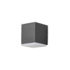 Konstsmide MONZA wall light LED anthracite, 1-light source