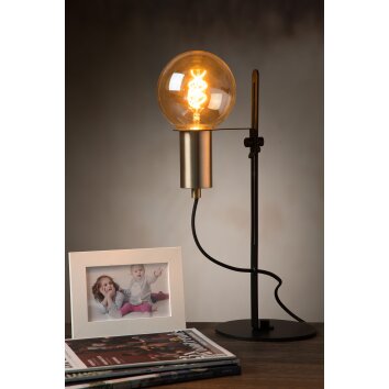 Table Lamp Lucide MALCOLM black, 1-light source
