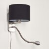 Wiby Wall Light LED matt nickel, 2-light sources