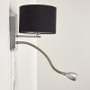 Wiby Wall Light LED matt nickel, 2-light sources