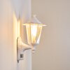 Loria Outdoor Wall Light white, 1-light source, Motion sensor