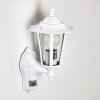 Loria Outdoor Wall Light white, 1-light source, Motion sensor