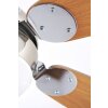 Globo AZURA fan matt nickel, 1-light source