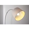 Trio 4611 floor lamp stainless steel, matt nickel, 1-light source