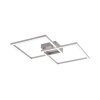 Leuchten Direkt LS-MAXI Ceiling Light LED stainless steel, 2-light sources, Remote control, Colour changer
