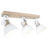 Steinhauer Gearwood Ceiling Light white, 3-light sources