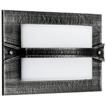 Albert 6263 outdoor wall light black, silver, 1-light source