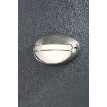 Konstsmide TORINO wall light aluminium, 1-light source