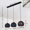 WILDERVANKSTERDALLEN Pendant Light black, 3-light sources