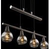 Globo ISLA Pendant Light LED bronze, 4-light sources