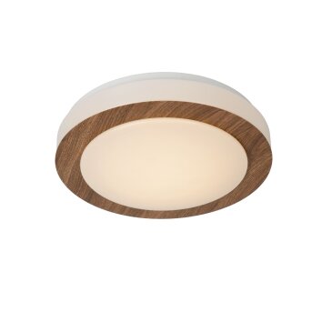 Lucide DIMY Ceiling light LED Dark wood, 1-light source