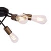 Ceiling Light Globo SARINI black, 6-light sources