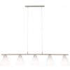 Globo ILLIMANI hanging light matt nickel, 5-light sources