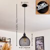 MOHOLM Pendant Light black, 1-light source