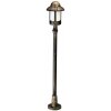 Albert 141 outdoor floor lamp brown, brass, 1-light source