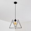 HAVEL Pendant Light black, 1-light source