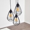 KUNIR Pendant Light black, 3-light sources