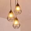 KUNIR Pendant Light black, 3-light sources