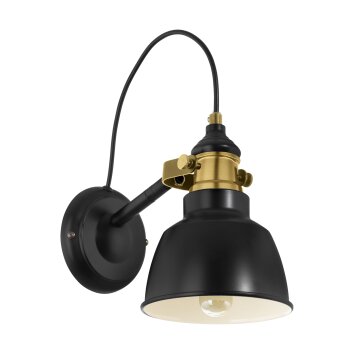 Eglo THORNFORD wall light bronzed, black, 1-light source