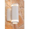 Konstsmide wall light white, 2-light sources