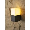 Trio HUDSON outdoor wall lamp black, 1-light source
