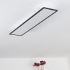SALMI Ceiling Light LED black, white, 1-light source