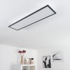 SALMI Ceiling Light LED black, white, 1-light source