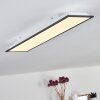 SALMI Ceiling Light LED black, white, 1-light source