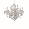 Ideal Lux FLORIAN Chandelier chrome, 12-light sources