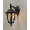 Konstsmide Firenze wall light black, 1-light source