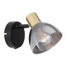 Globo KLERENA wall spotlight black, 1-light source