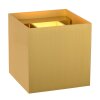 Lucide XIO wall spotlight gold, 1-light source