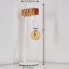 Barbengo Table Lamp brown, white, 1-light source