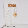 Barbengo Table Lamp brown, white, 1-light source