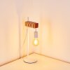 Barbengo Table Lamp brown, white, 1-light source