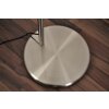 Trio 4611 floor lamp stainless steel, matt nickel, 1-light source