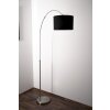Trio 4611 floor lamp stainless steel, matt nickel, 1-light source