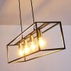 IBUSUKI Pendant Light gold, brass, black, 4-light sources