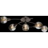 Globo ISLA Ceiling Light LED bronze, 5-light sources