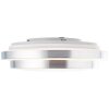 Brilliant VILMA Ceiling Light LED silver, 1-light source, Remote control, Colour changer