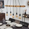 SEEGAARD Pendant Light black, 5-light sources