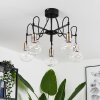 QUENTO Ceiling Light brass, black, 5-light sources